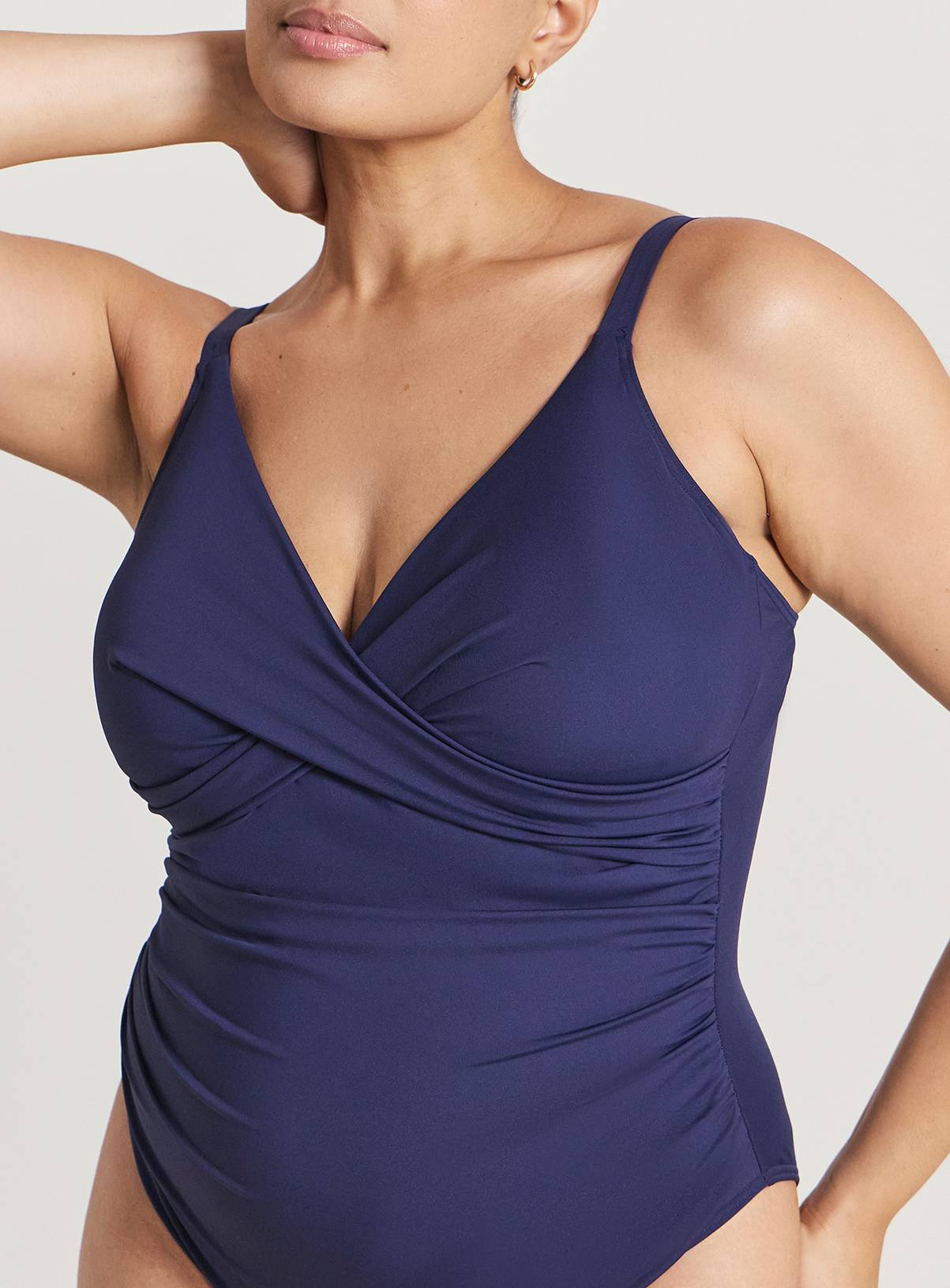 SIMPLY BE Magisculpt Tummy Control Plunge Swimsuits 2 Pack 24 - Image 3
